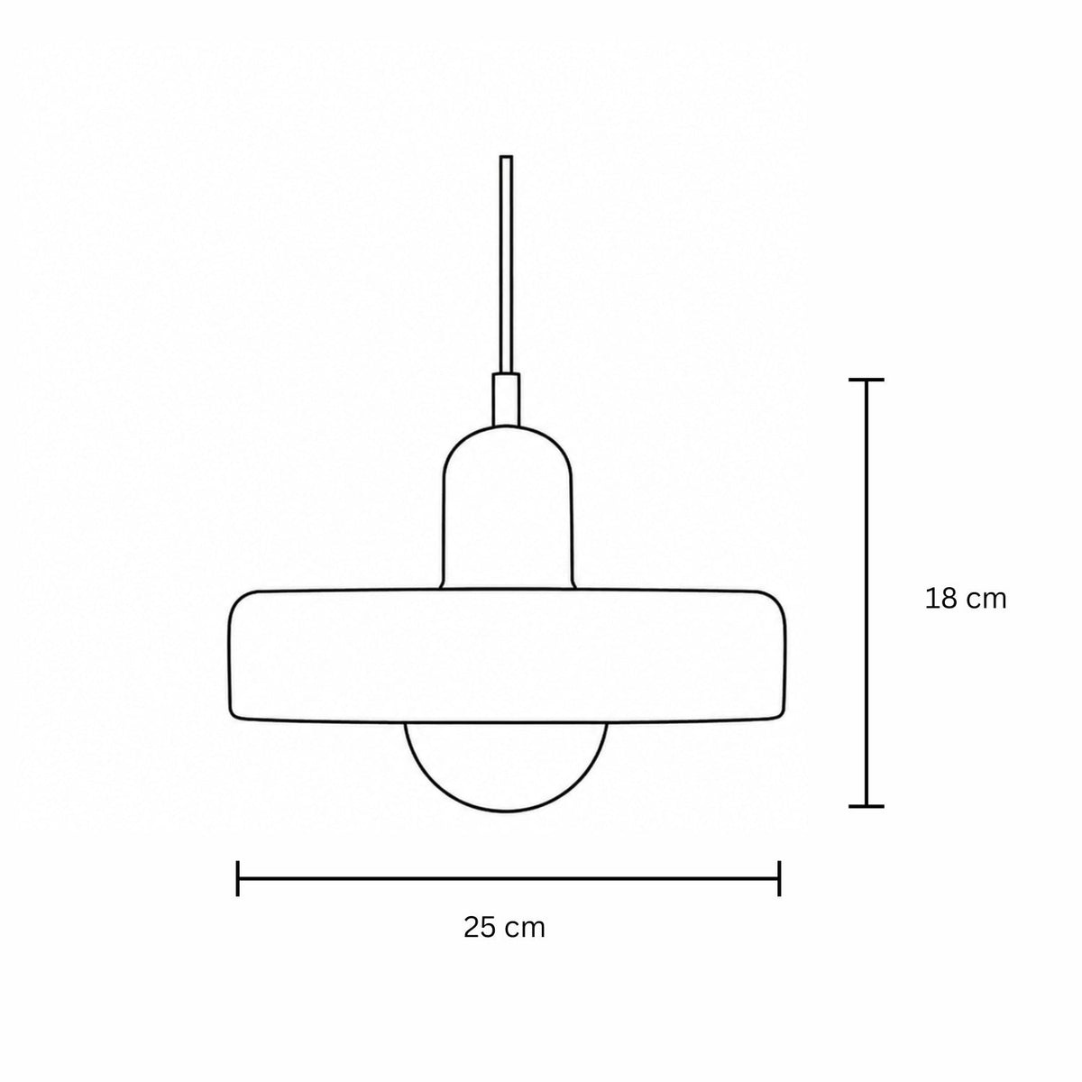 Lampa wisząca Mosesa