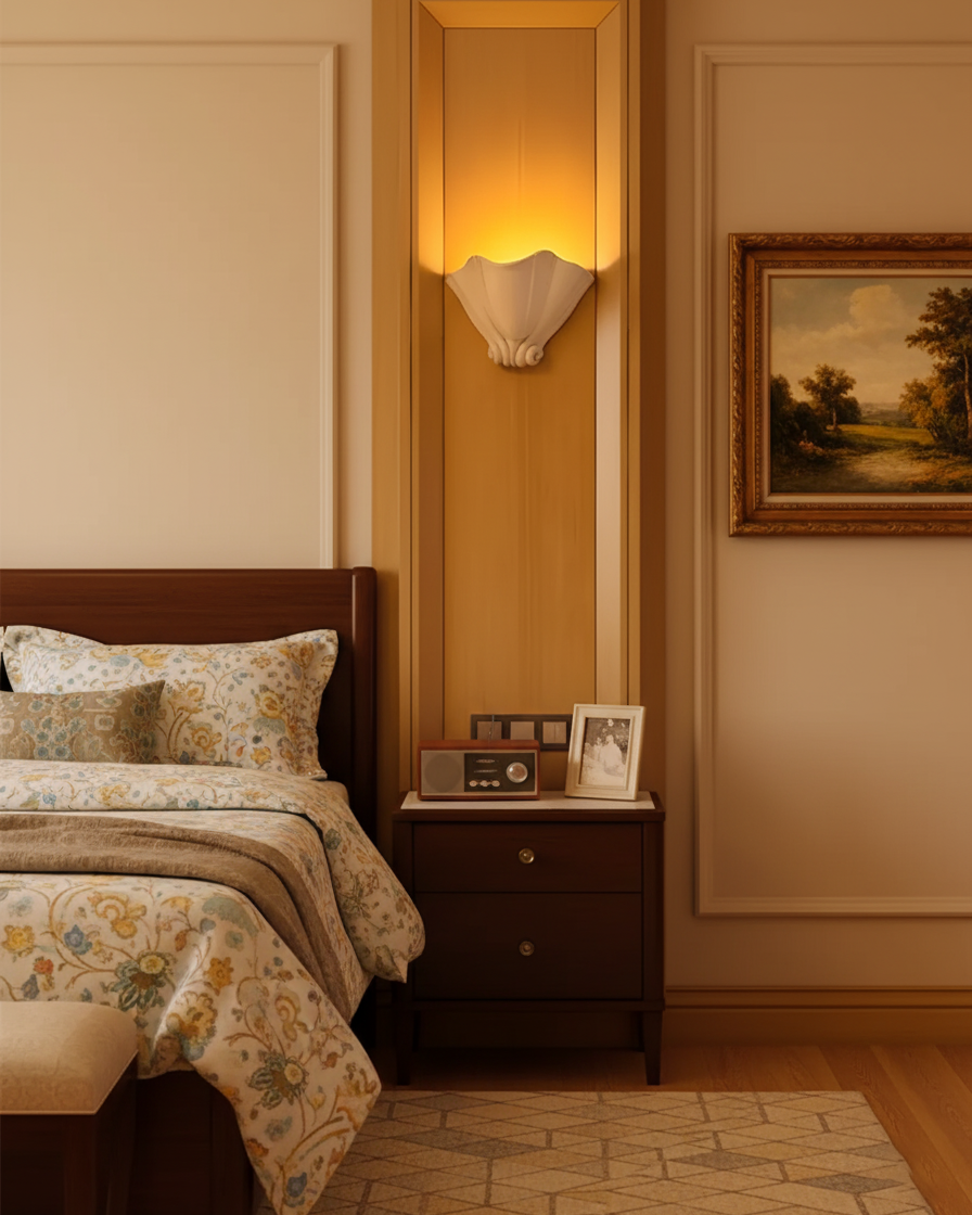 Roche Plaster Wall Lamp – detail 4