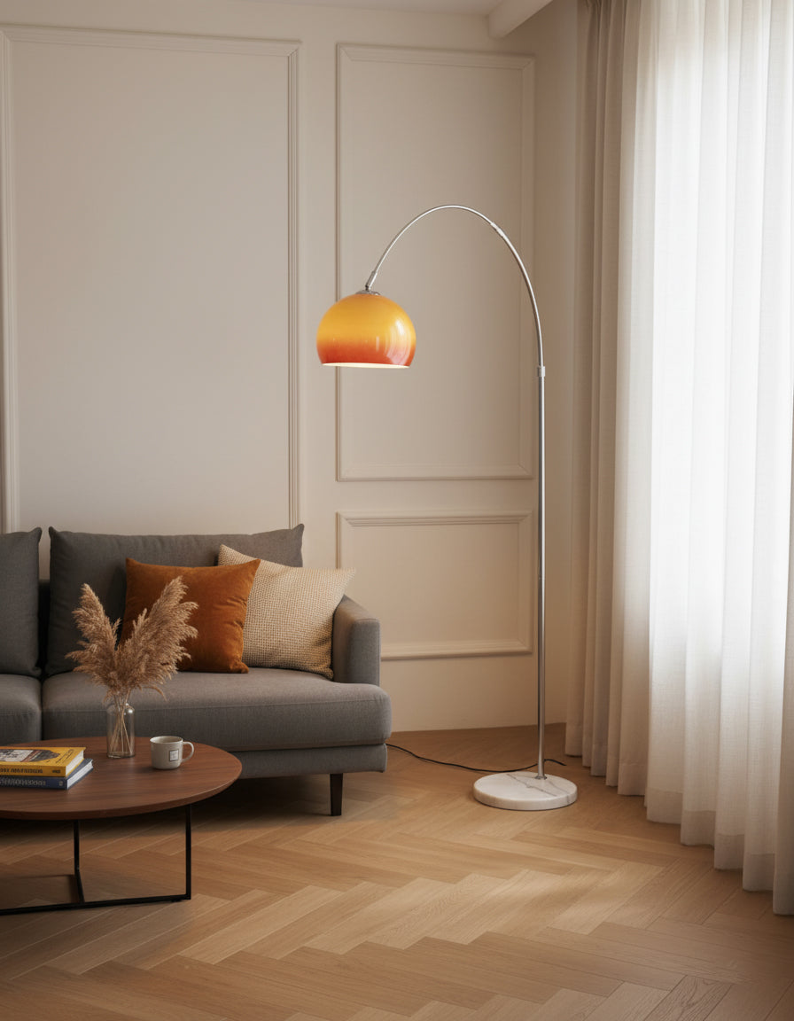 Lampa podłogowa łukowa Polma