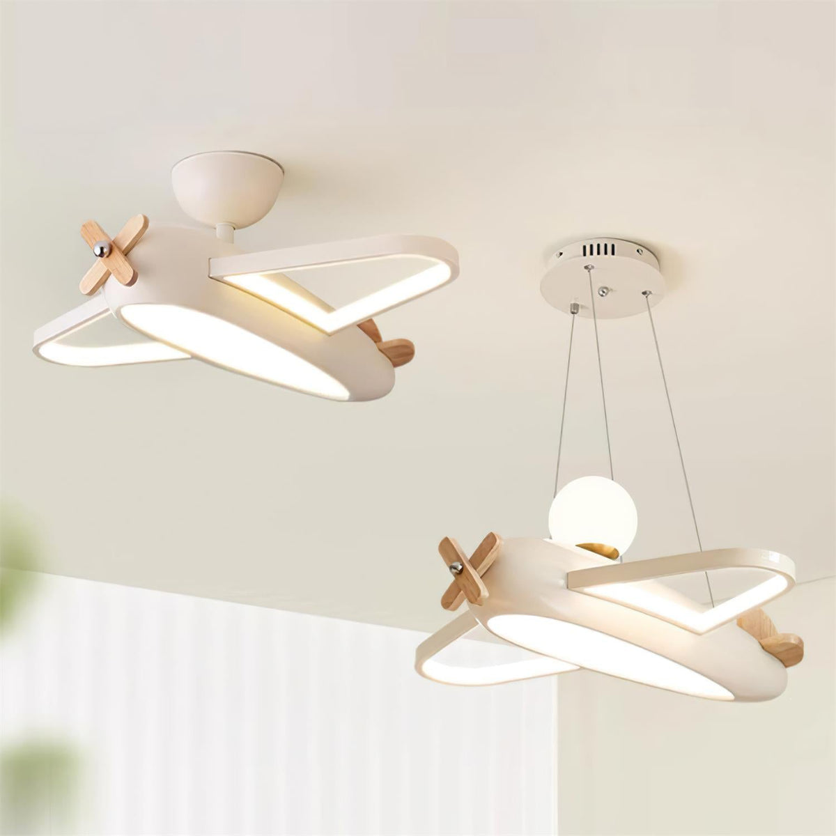 Lampa wisząca samolot Levkalen