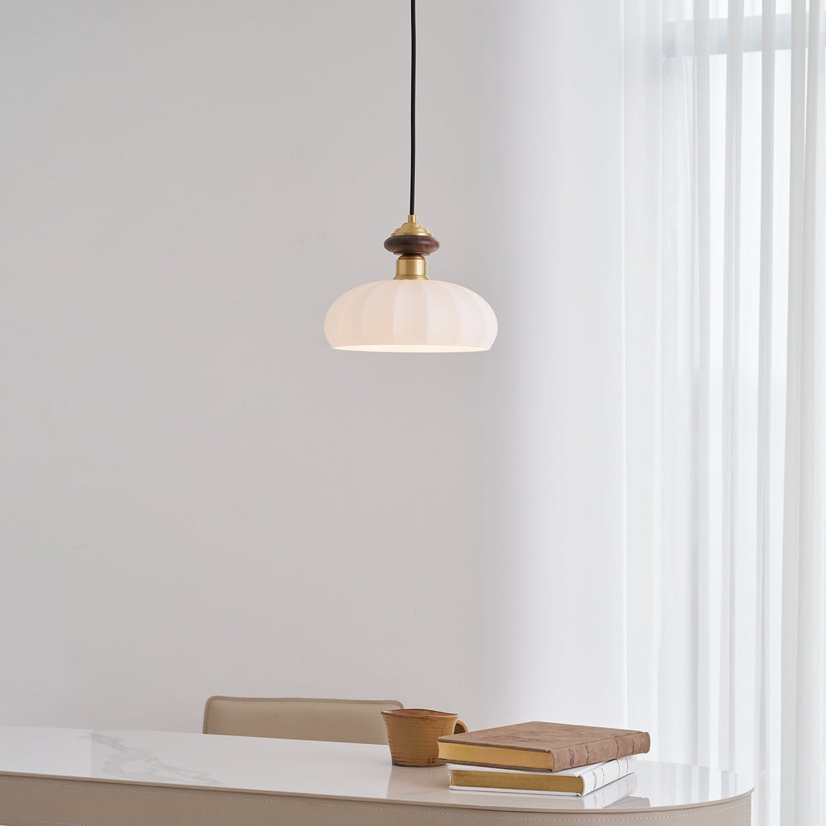 Lampa wisząca retro Belna