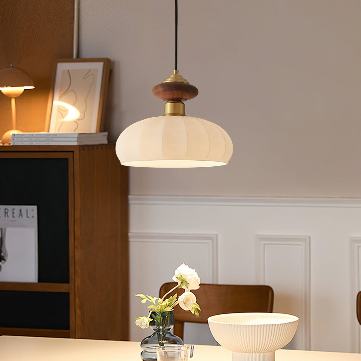 Lampa wisząca retro Belna