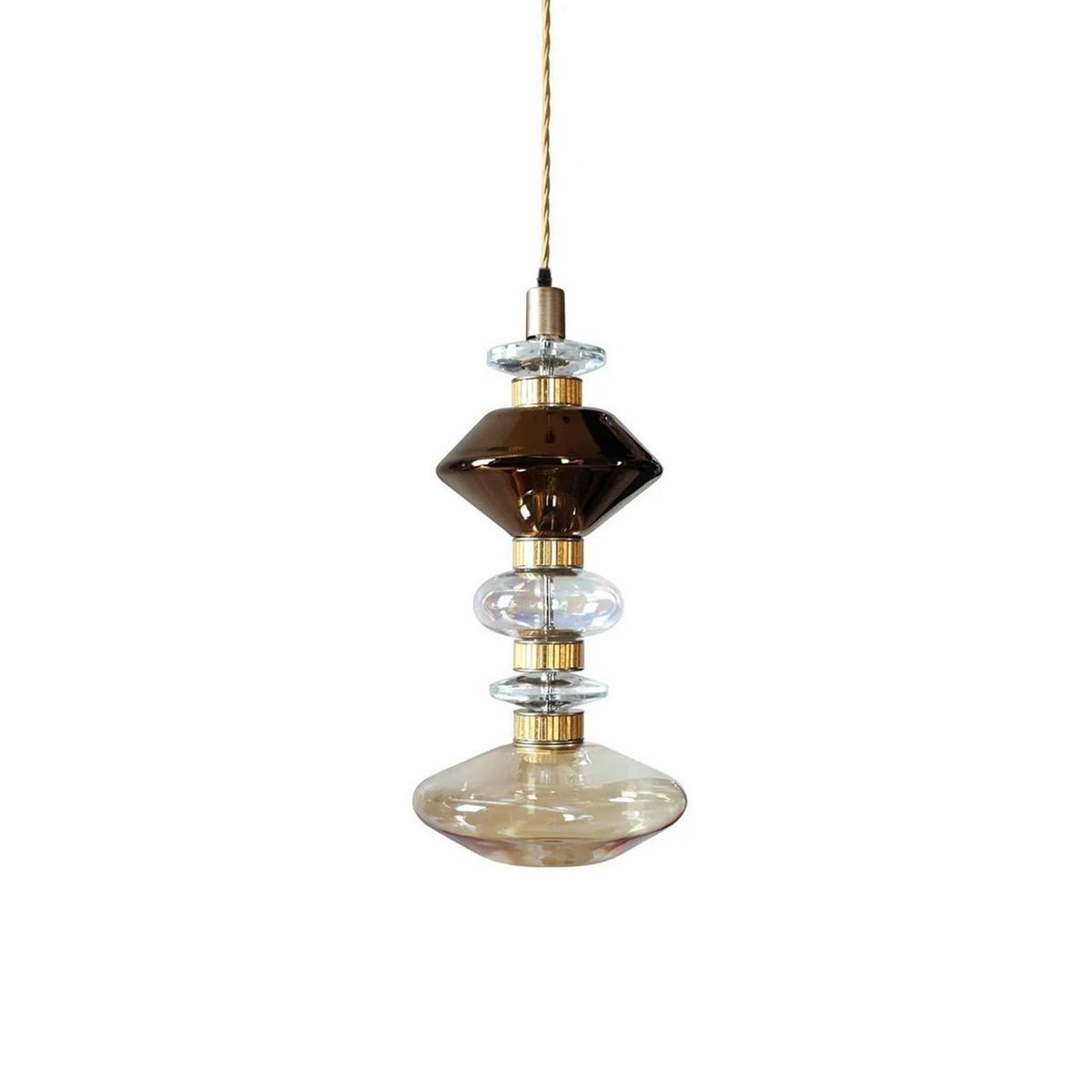 Lampa wisząca geometryczna Galloka