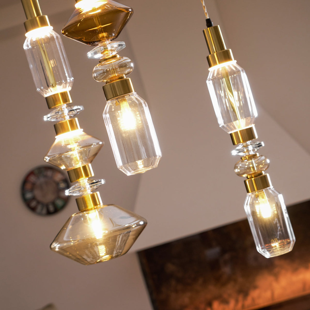 Lampa wisząca geometryczna Galloka