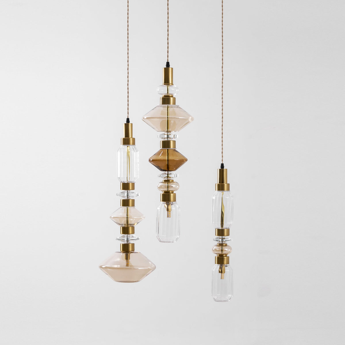 Lampa wisząca geometryczna Galloka