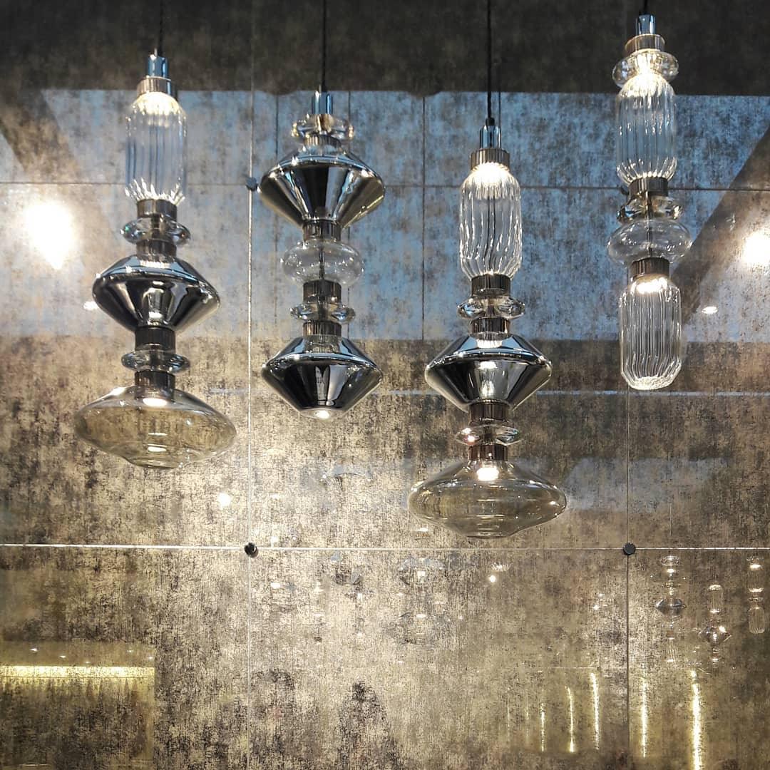 Lampa wisząca geometryczna Galloka