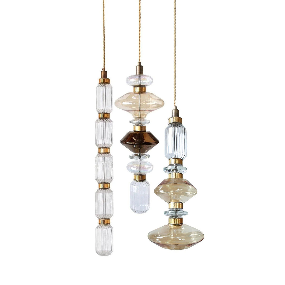 Lampa wisząca geometryczna Galloka