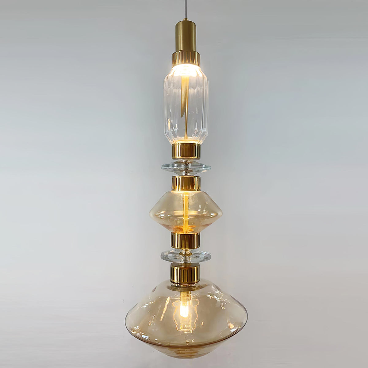 Lampa wisząca geometryczna Galloka