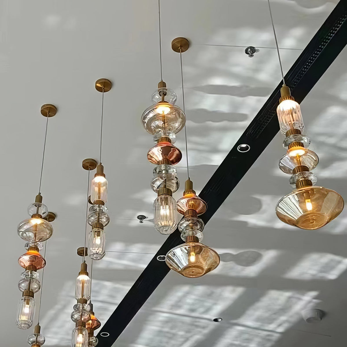 Lampa wisząca geometryczna Galloka