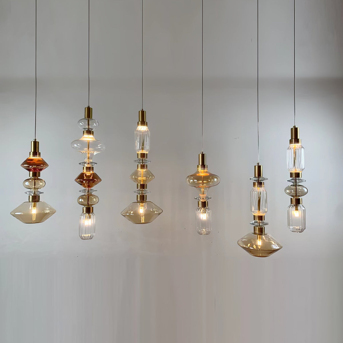 Lampa wisząca geometryczna Galloka