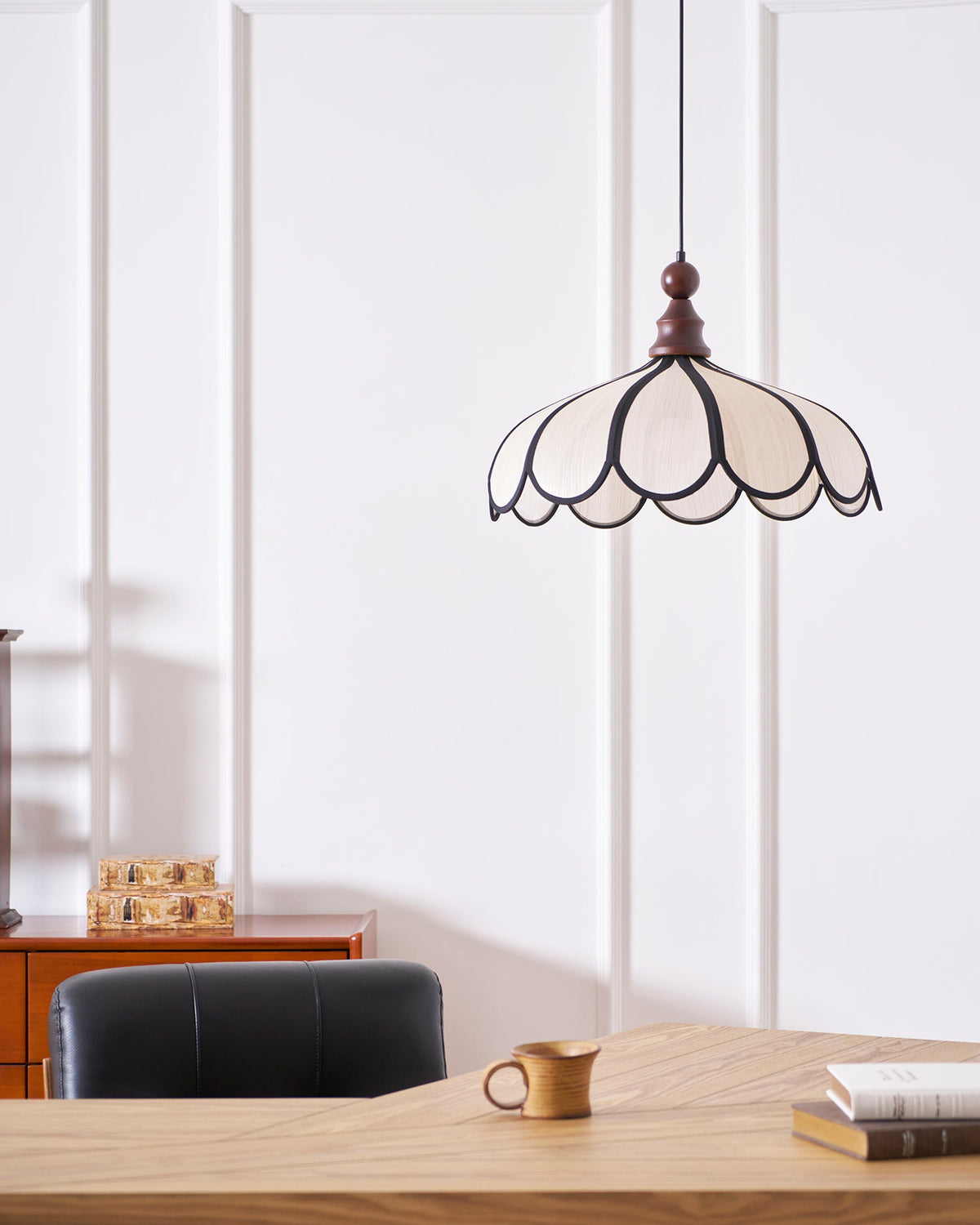 Lampa wisząca falista Wolekrik