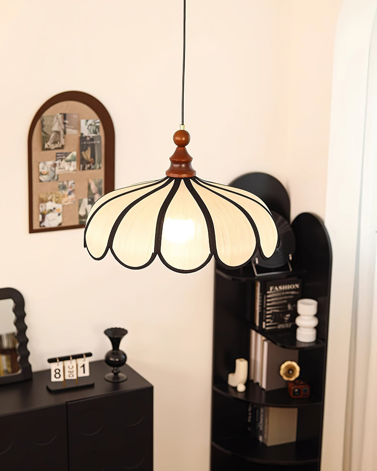 Lampa wisząca falista Wolekrik