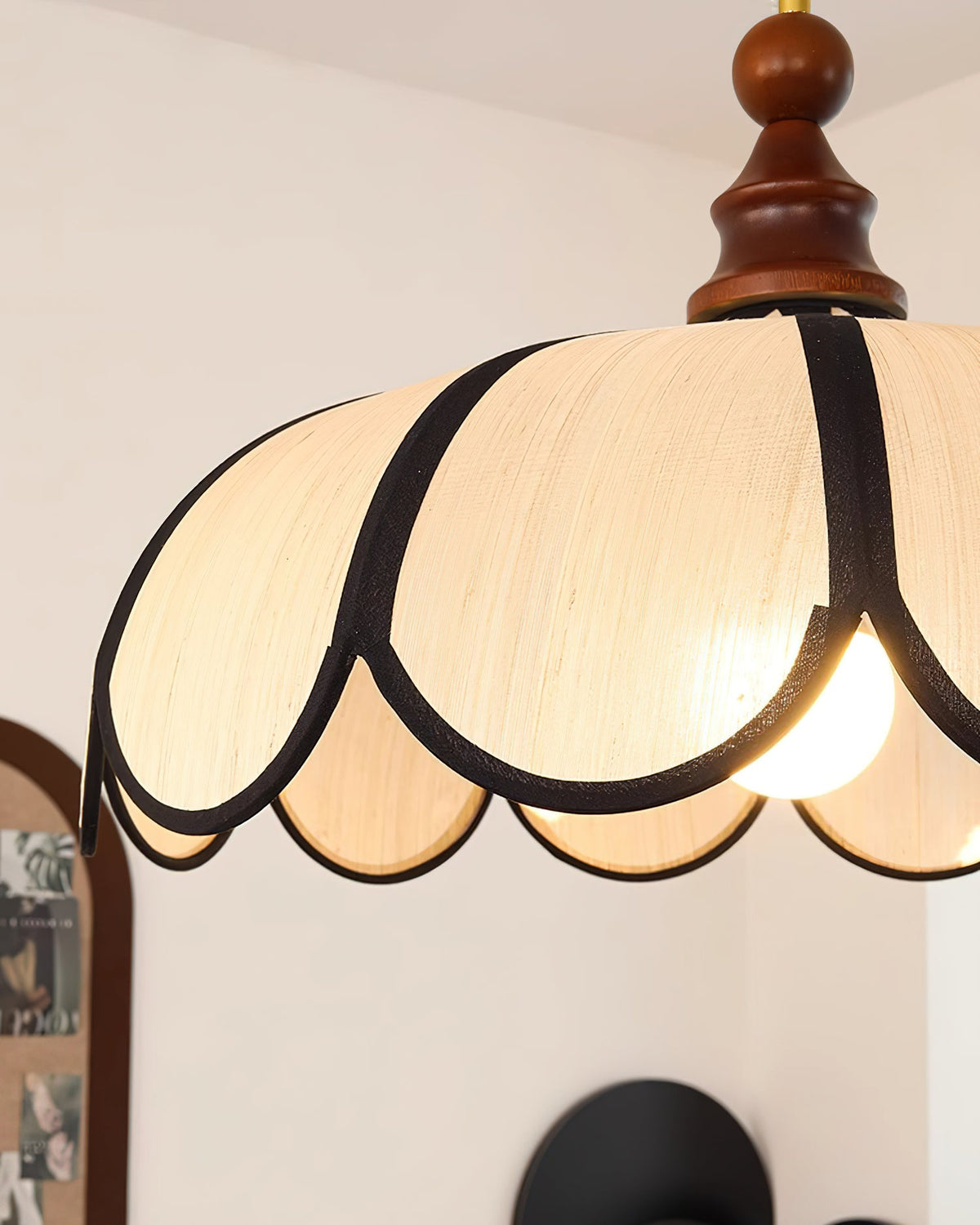 Lampa wisząca falista Wolekrik