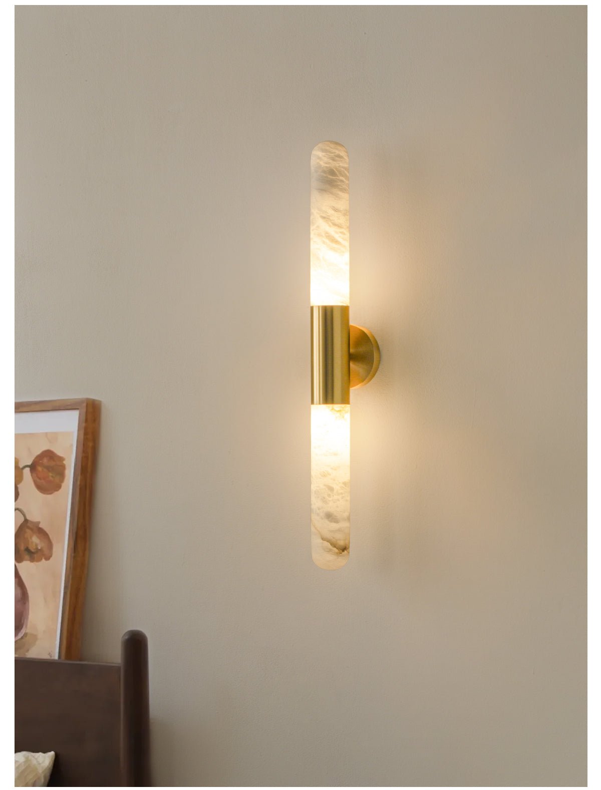 Cavoya Alabaster Wall Light – detail 2