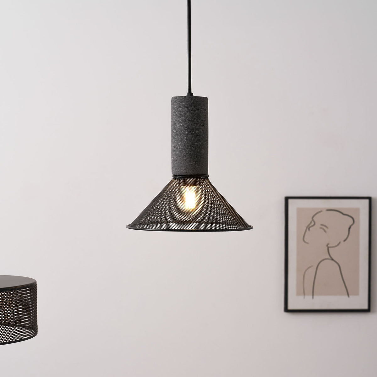 Lampa wisząca tubowa Wenanik