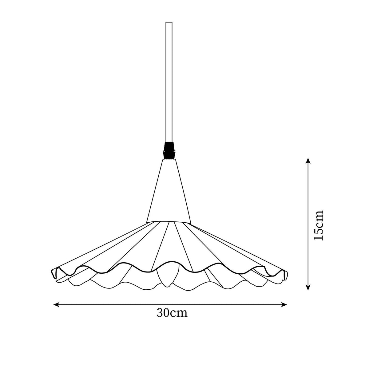 Lampa wisząca Wennek