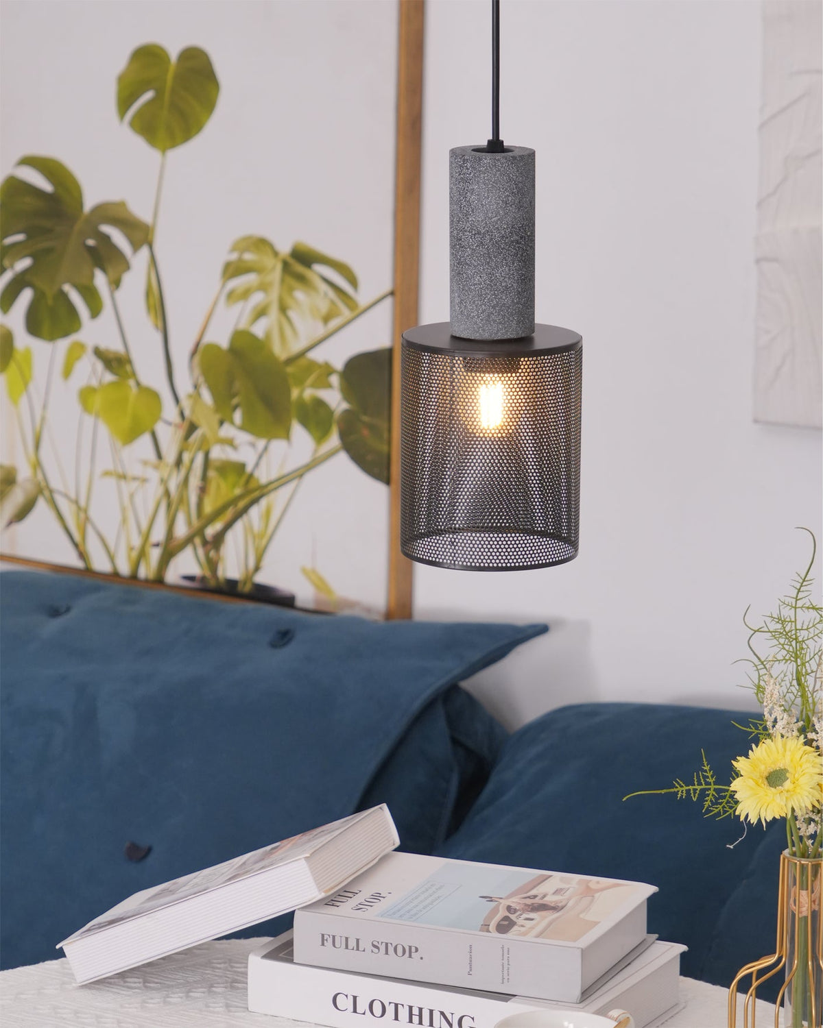 Lampa wisząca tubowa Wenanik