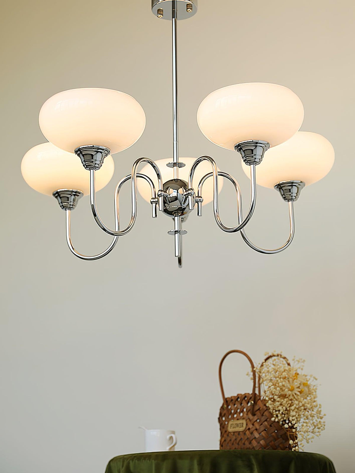 Creamy Persimmon Chandelier – detail 14