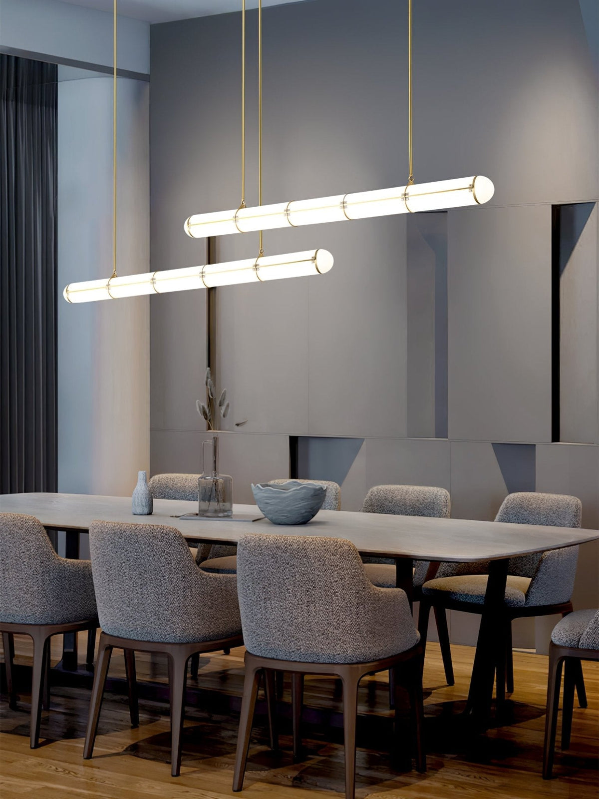 Lampa wisząca liniowa Kralowen
