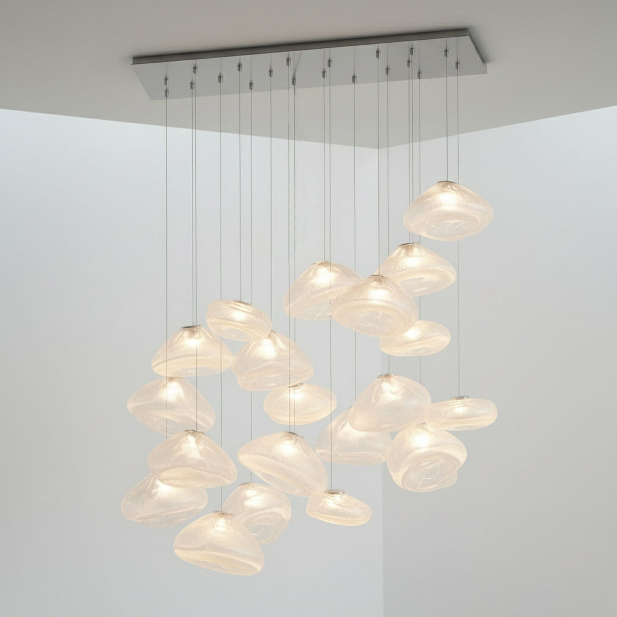Lampa wisząca rzeźbiarska Lena