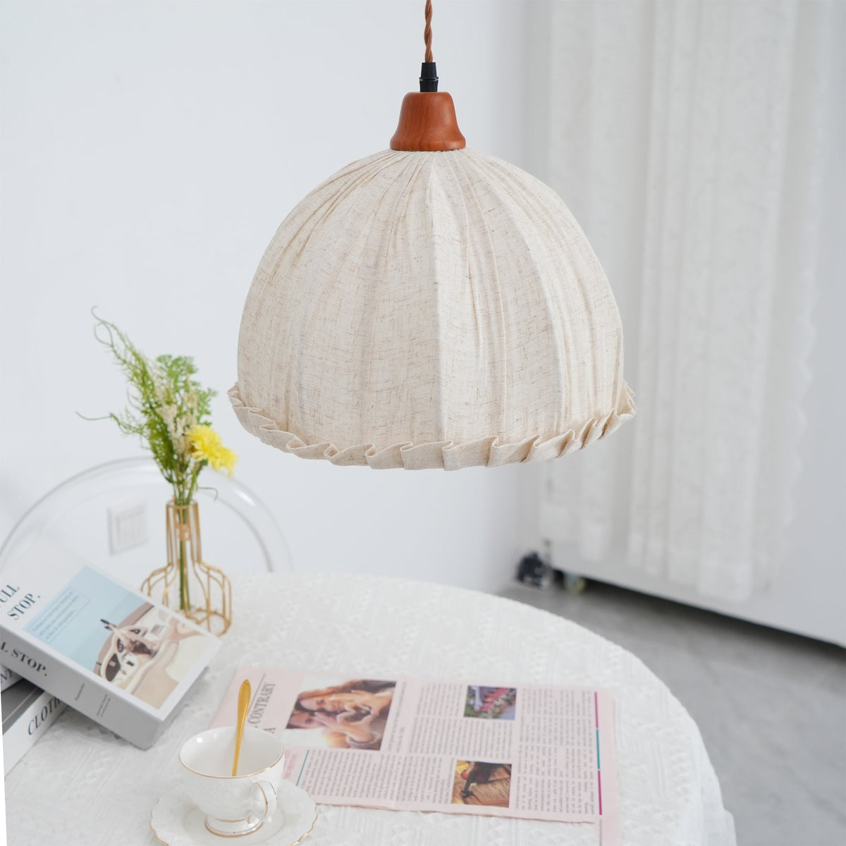 Lampa wisząca organiczna Nadoen