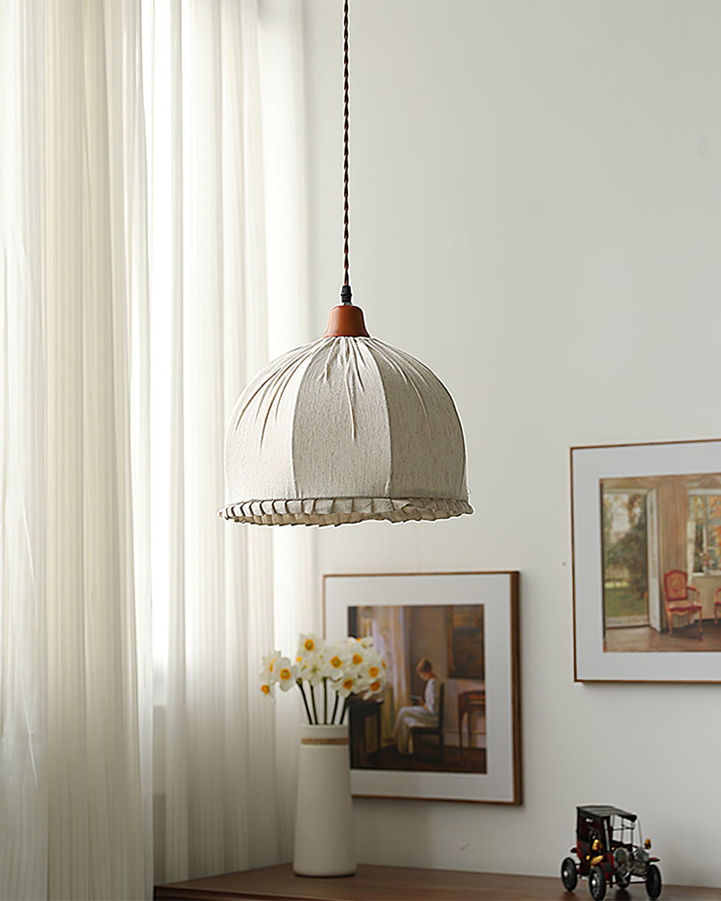 Lampa wisząca organiczna Nadoen