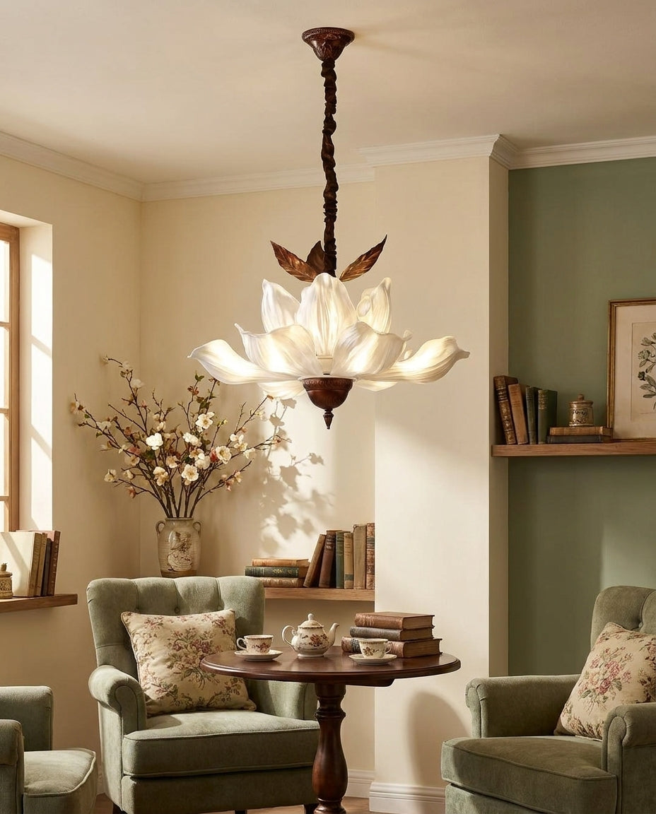 Magnolia Bloom Chandelier – detail 6