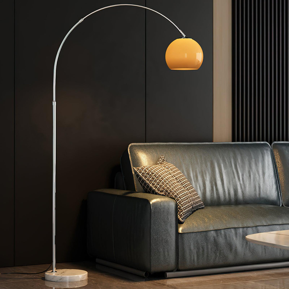 Lampa podłogowa łukowa Polma
