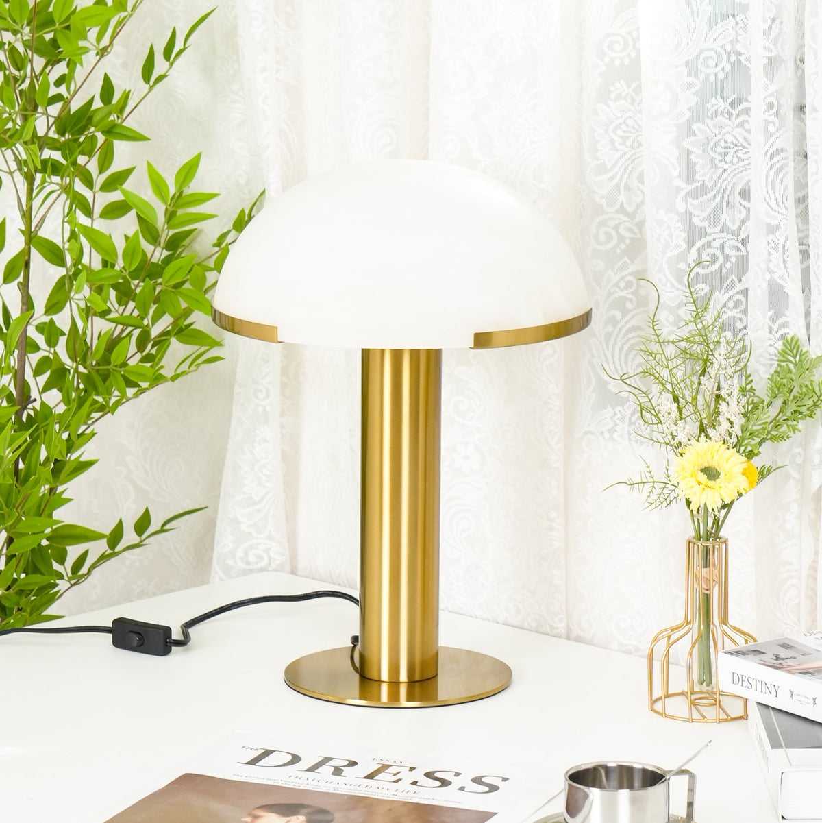 Lampa stołowa minimalistyczna Lorer