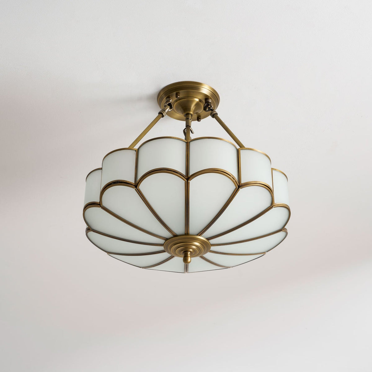 Flower Shape Glass Ceiling Light – detail 20