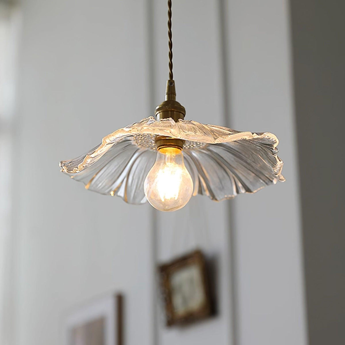Lampa wisząca kwiatowa Jarekik