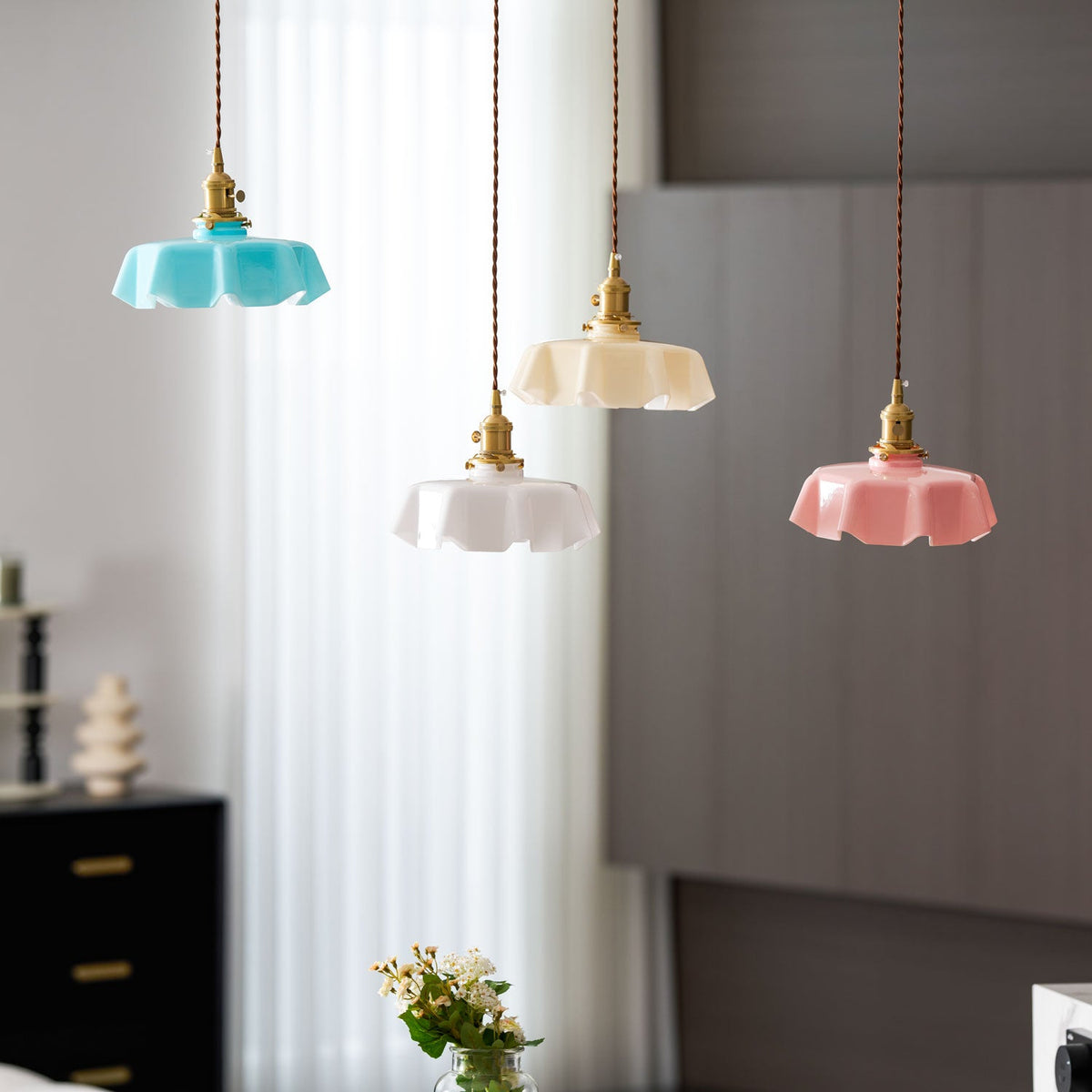 Lampa wisząca vintage Zelarik