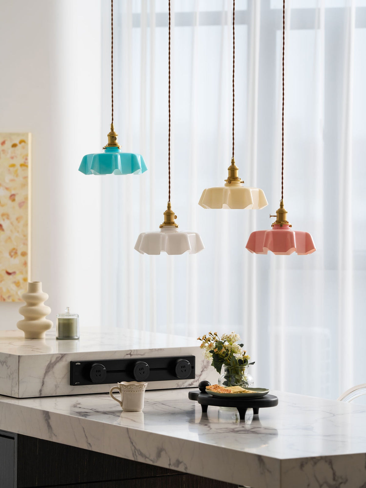 Lampa wisząca vintage Zelarik
