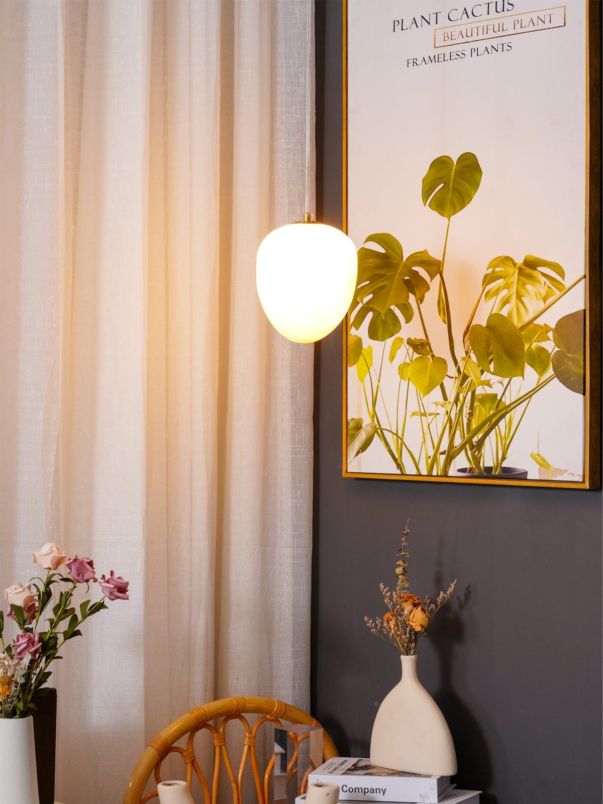 Lampa wisząca organiczna Olaola