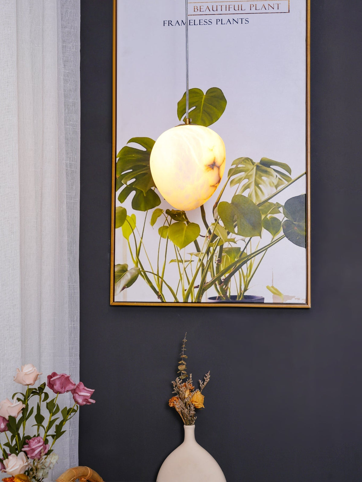 Lampa wisząca organiczna Olaola