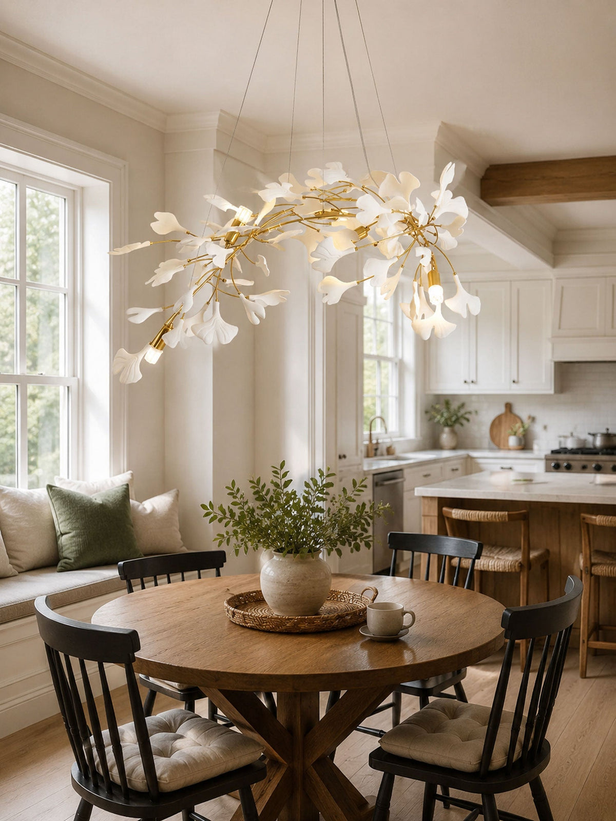 Gingko Bloom Chandelier – detail 6