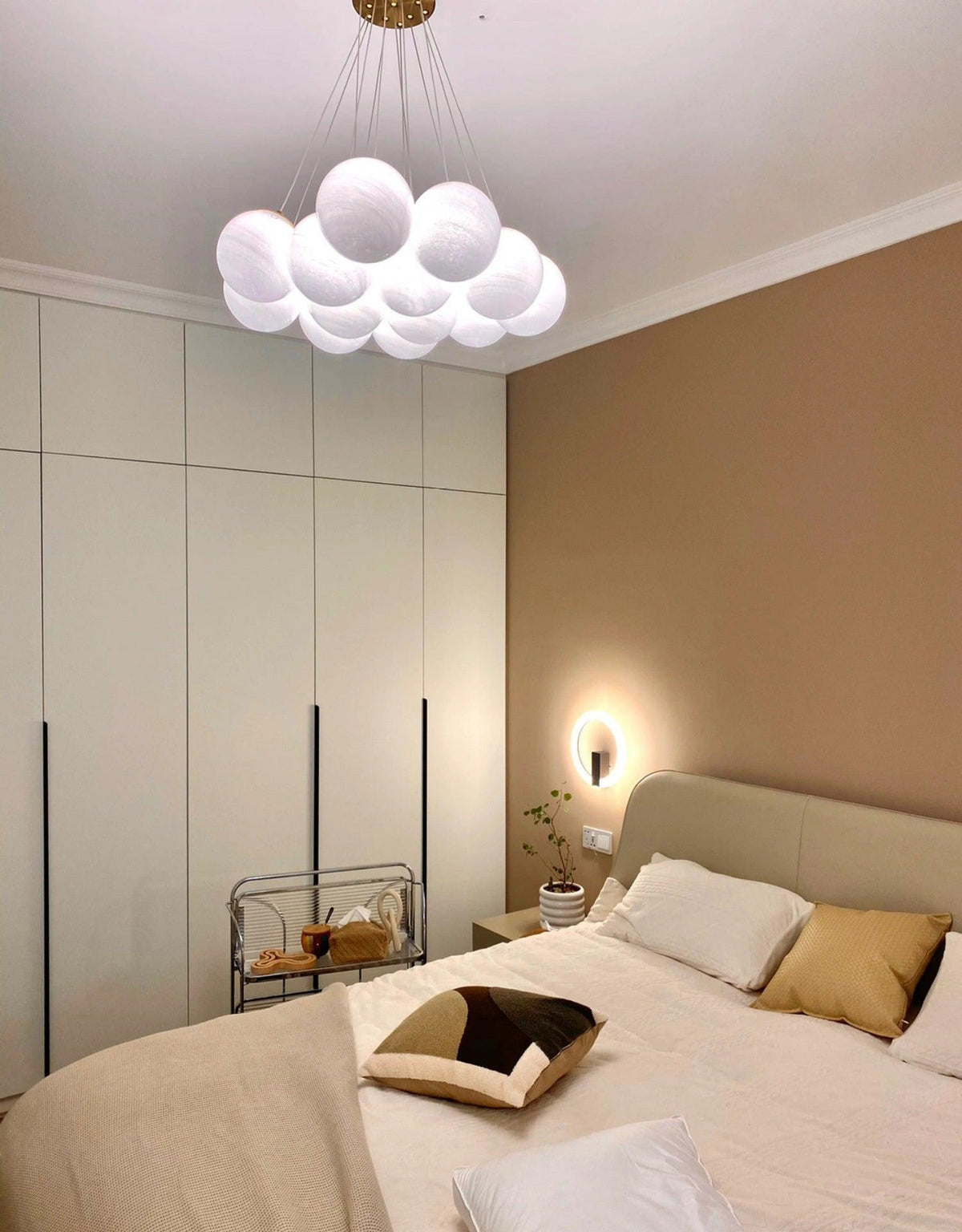 Glass Cluster Chandelier – detail 16