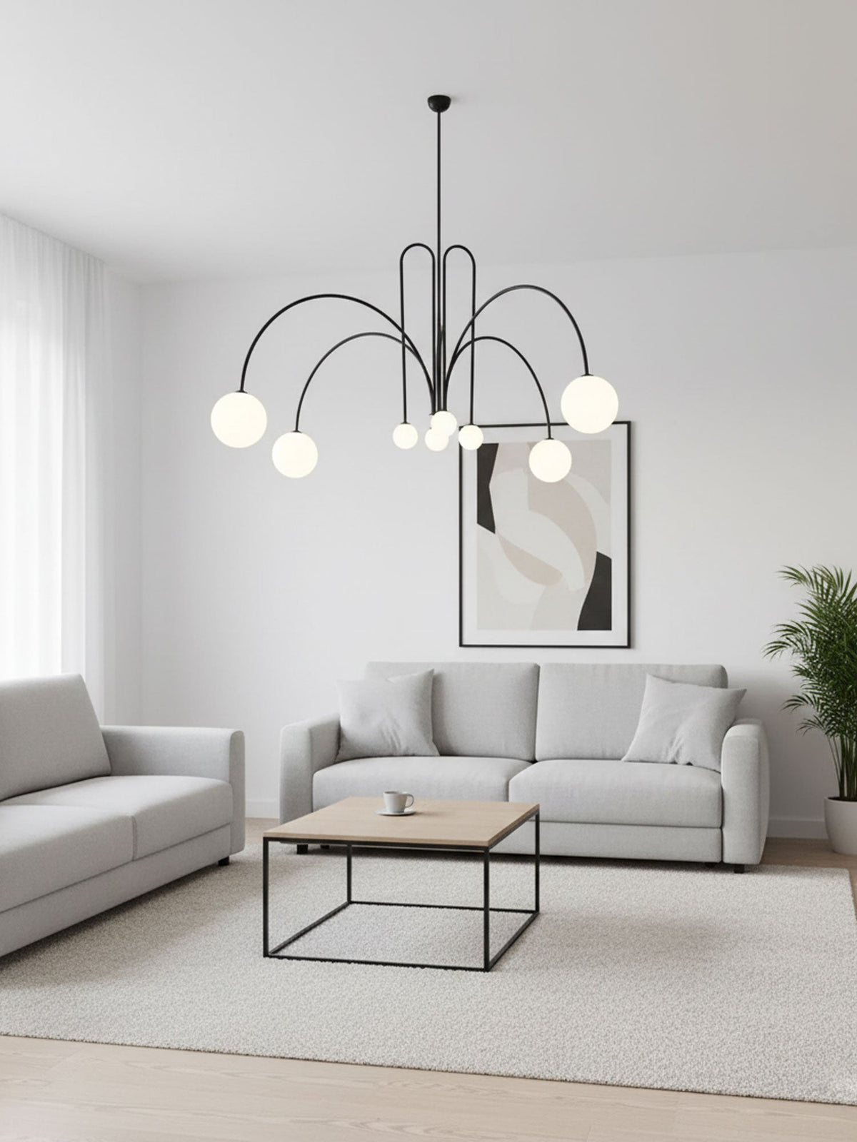 Lampa wisząca nowoczesna Elrendan