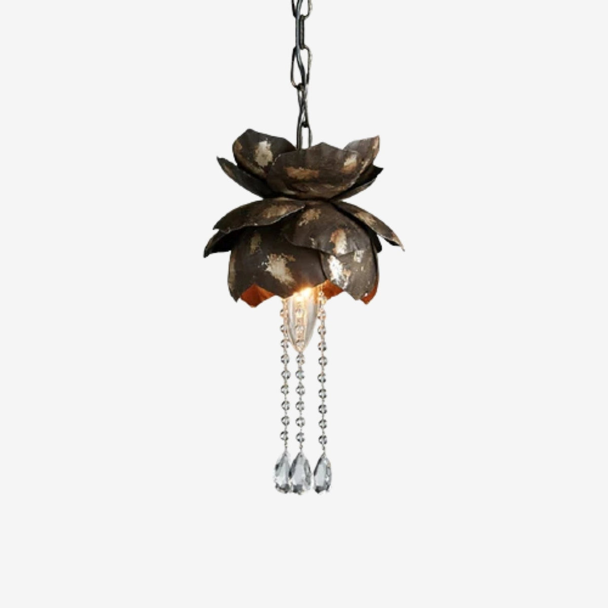 Lampa wisząca kwiatowa Lesskaon