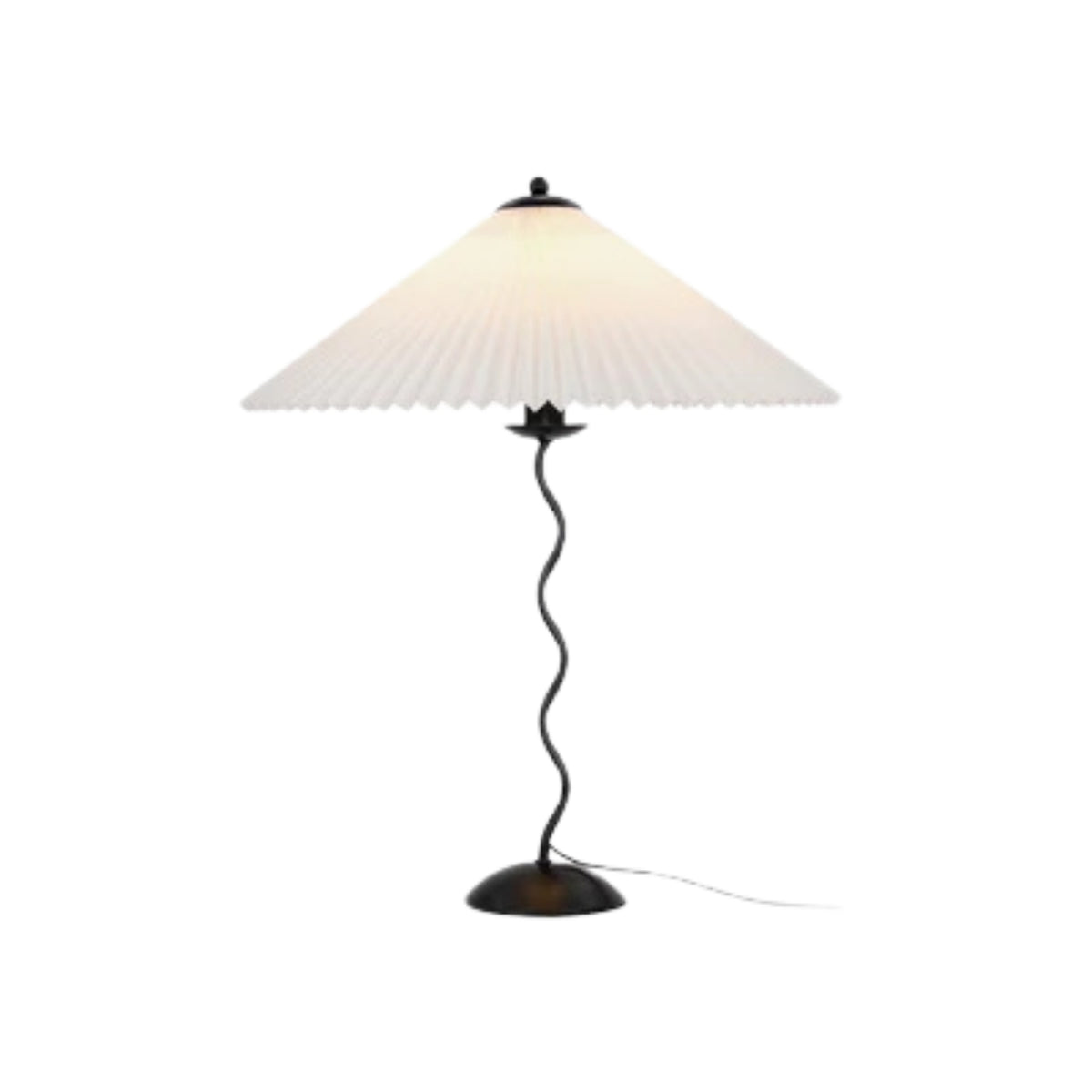 Lampa stołowa falista Rokow