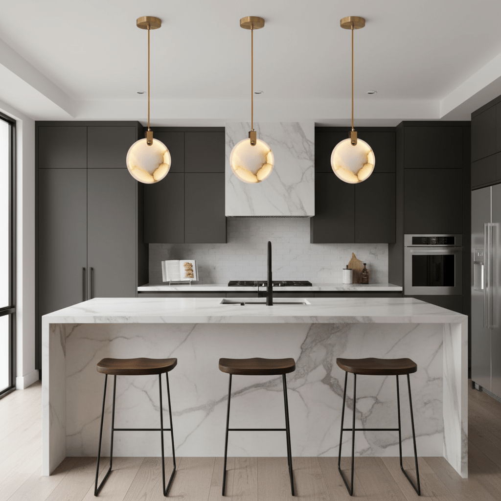 Harvest Alabaster Pendant Lamp – detail 26