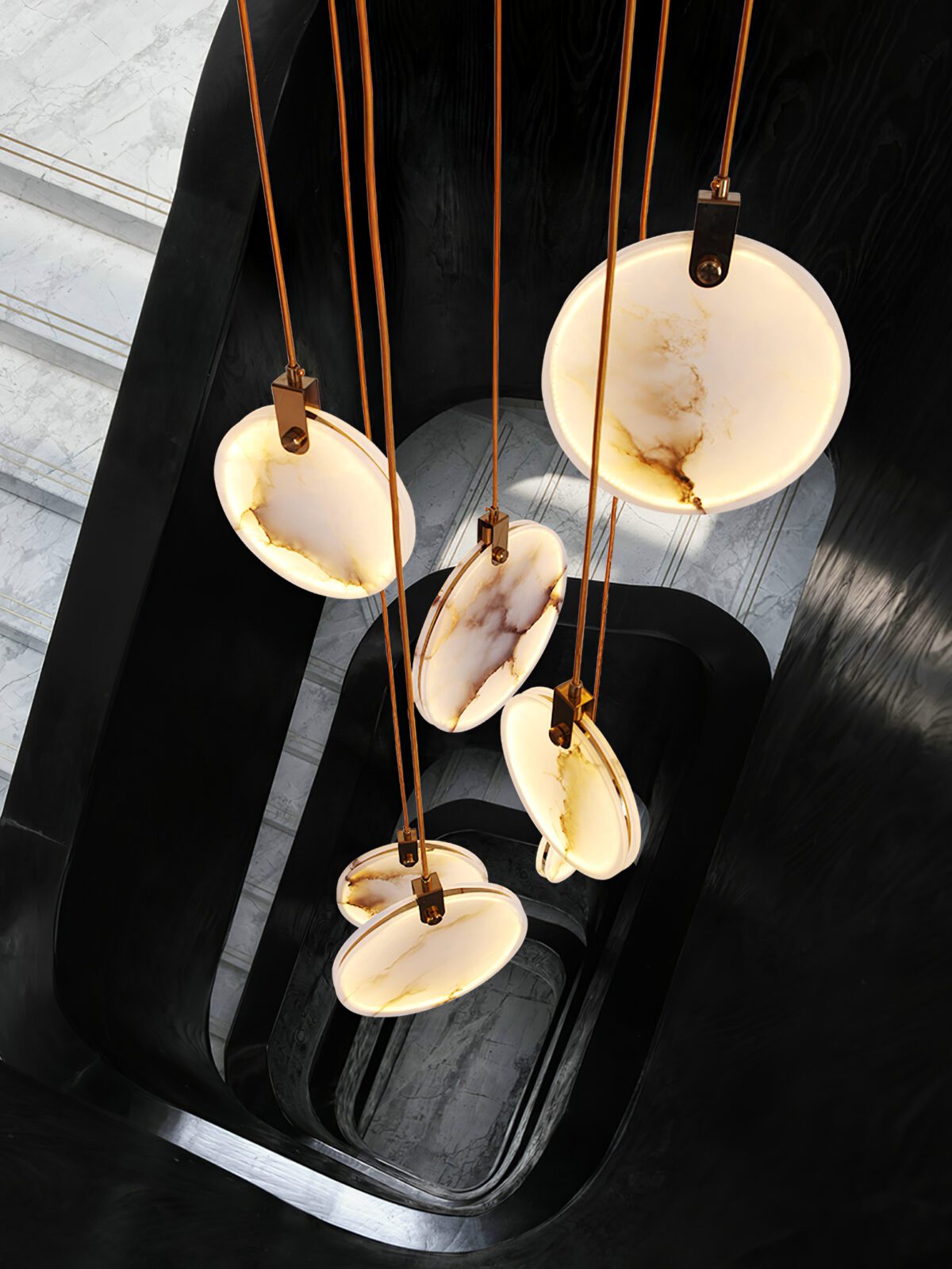 Lampa wisząca geometryczna Celkoer