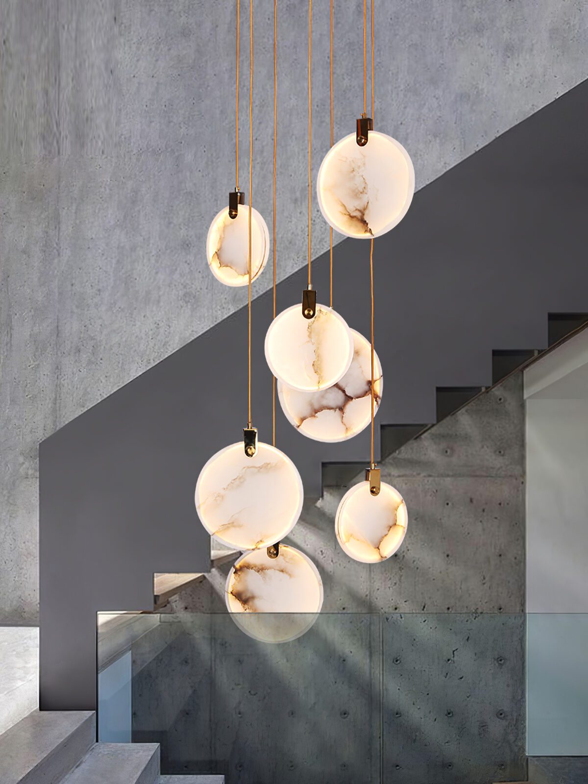 Lampa wisząca geometryczna Celkoer