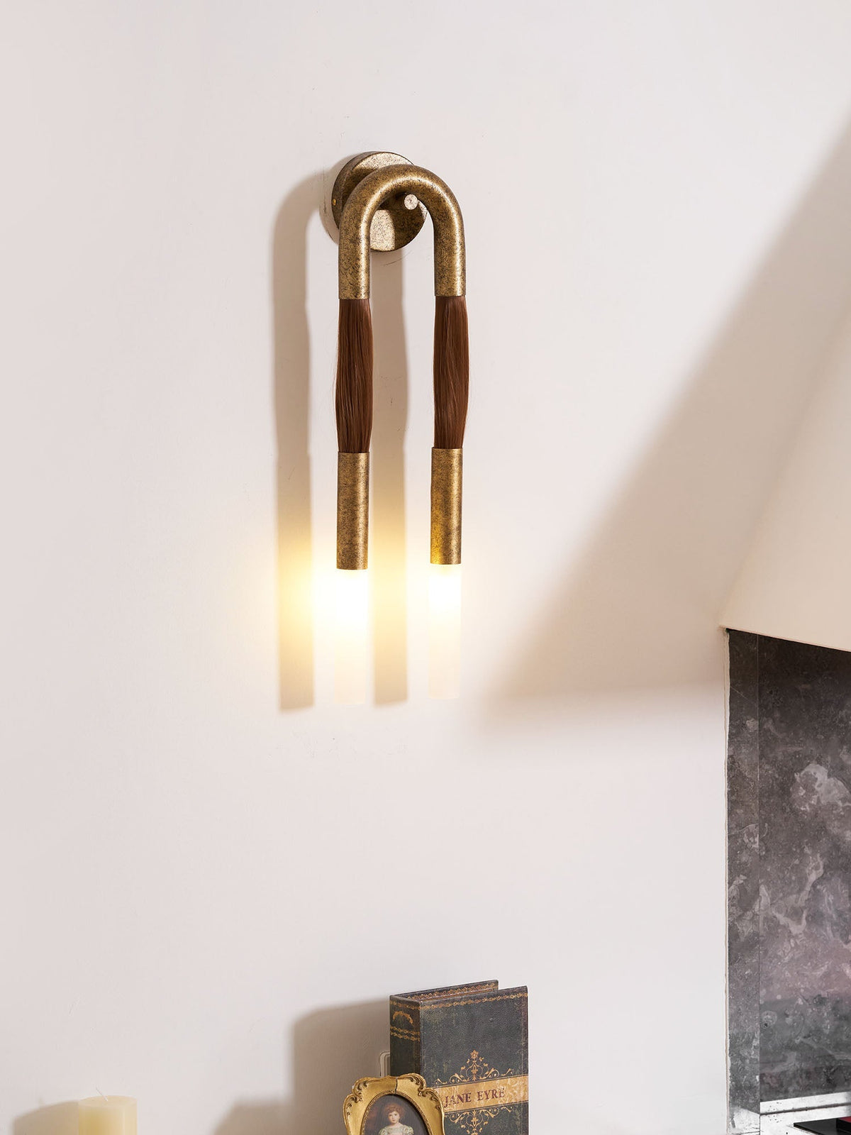 Genuine Horsehair Wall Light – detail 24