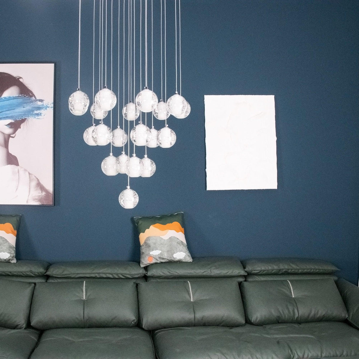 Crystal Bubbles Balls Pendant Lamp – detail 18