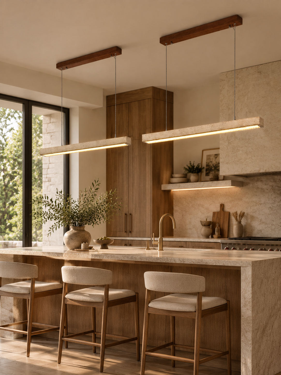 Lampa wisząca liniowa Galskiow