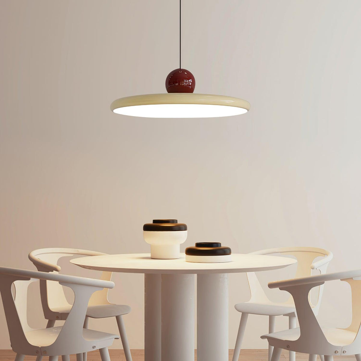 Lampa wisząca okrągła Karkoon
