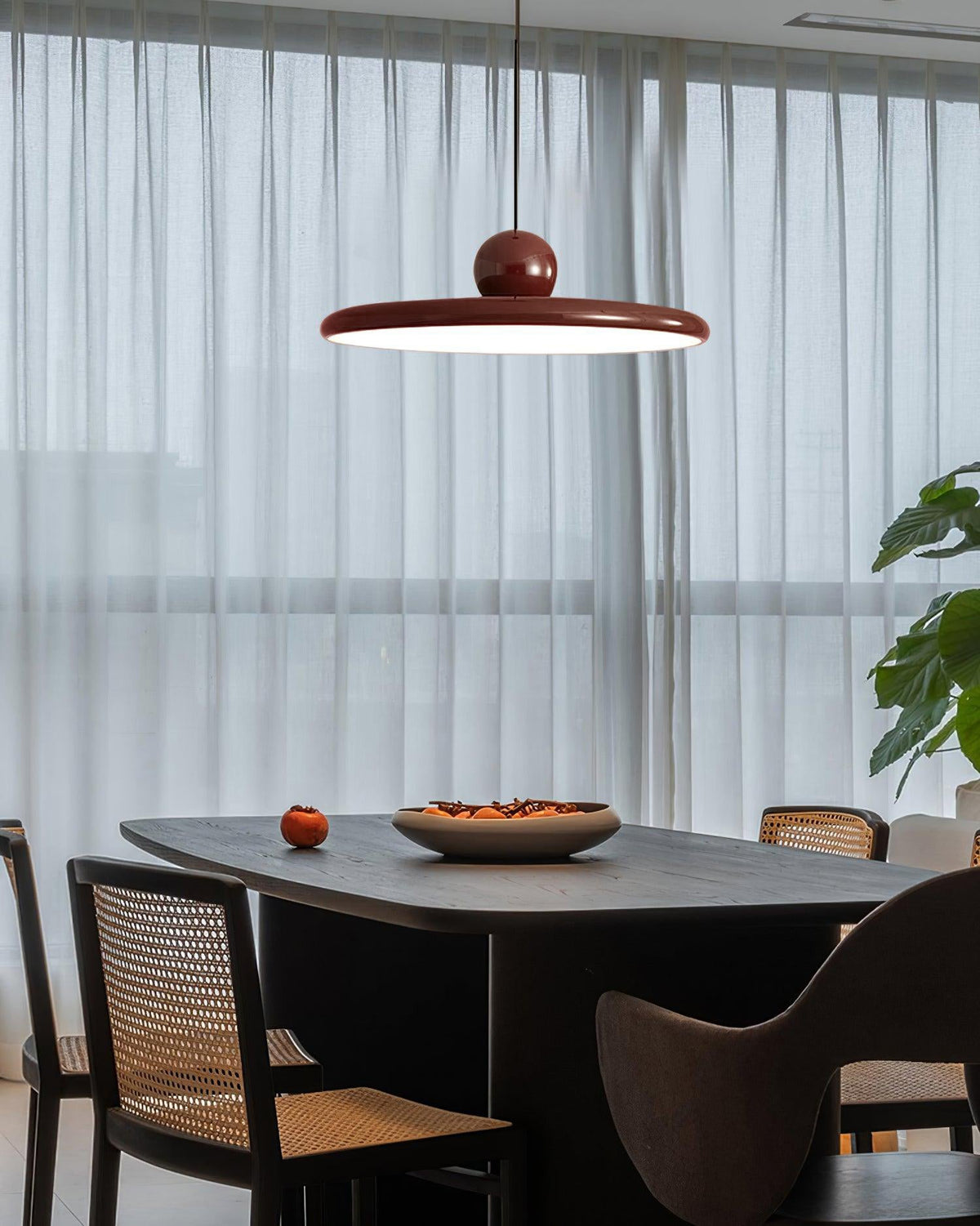 Lampa wisząca okrągła Karkoon