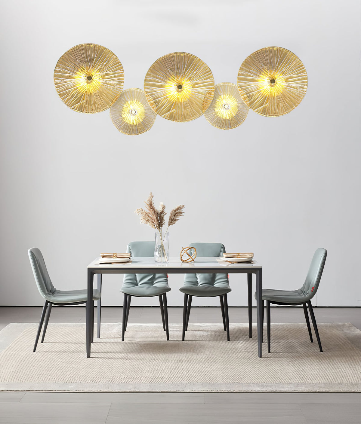 Dekorfine Lotus Leaves Wall Lamp — Detail View 43