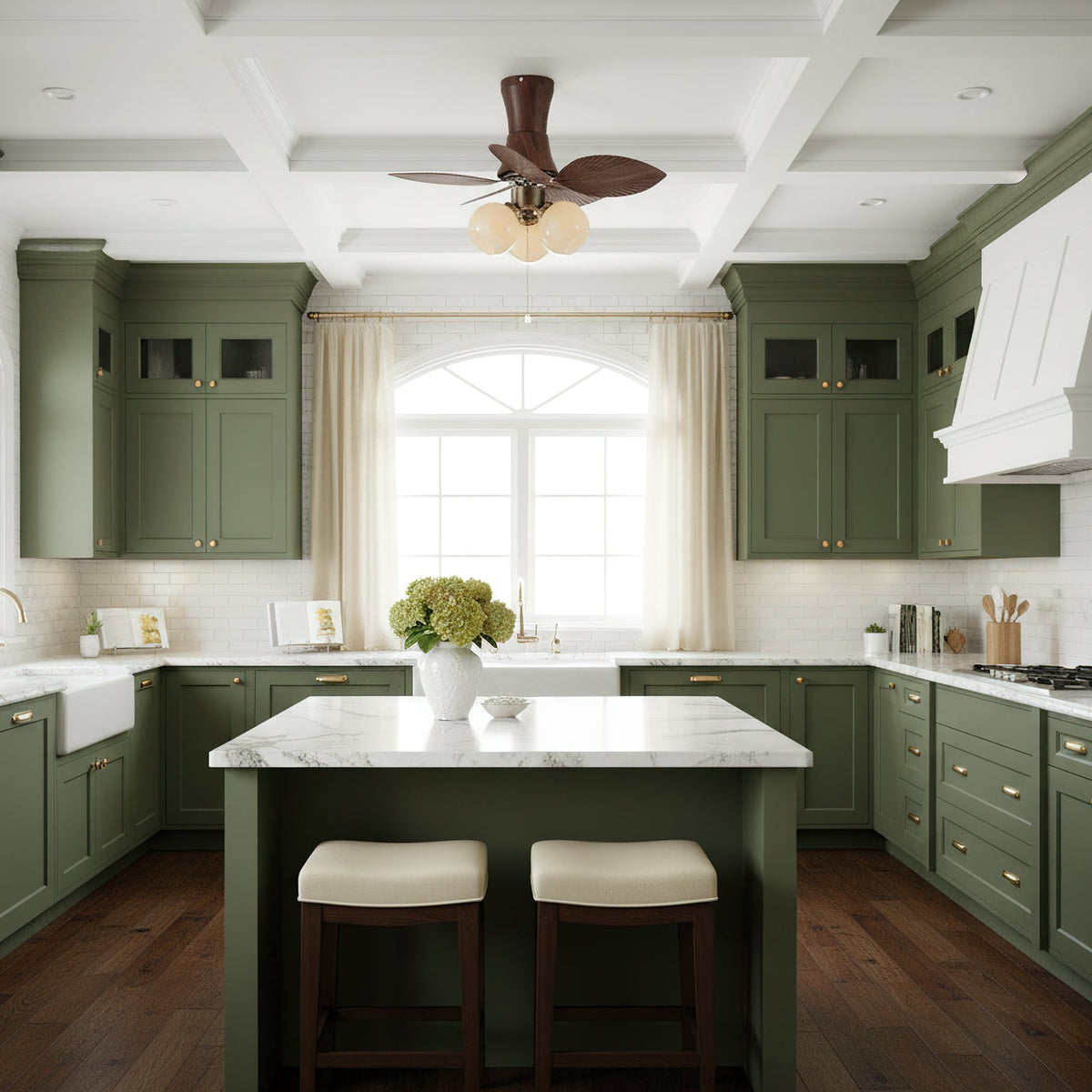Malibu Ceiling Fan Light – detail 4